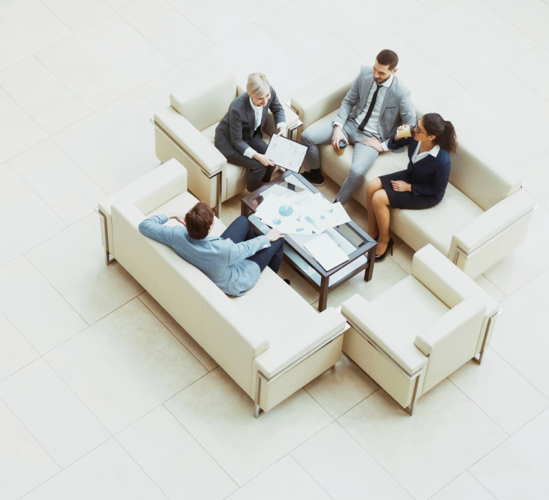 Team collaboration meeting